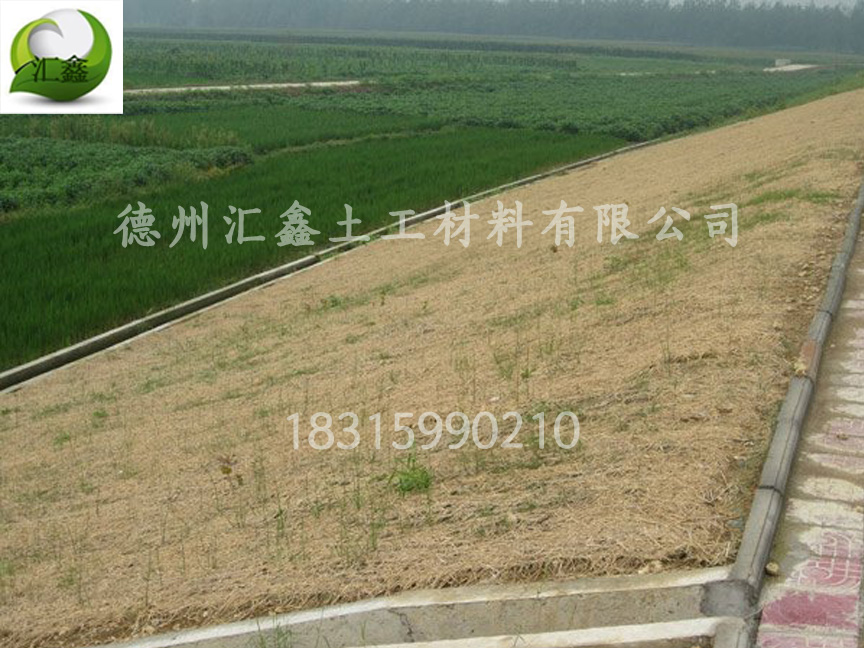 植物纤维毯用于高速公路护坡