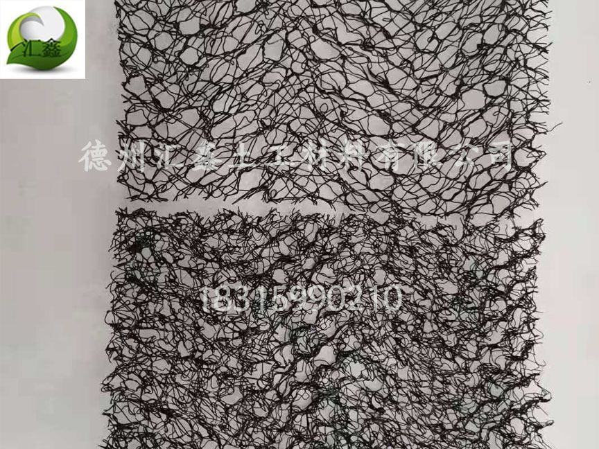 北京通州北仪村河道护坡工程用水土保护毯(图2)