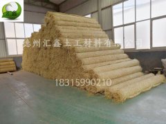 宁夏王经理订购20000平方米植物纤维毯准备装车