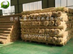 广东茂名张经理订购了8700平方米护坡植草毯准备