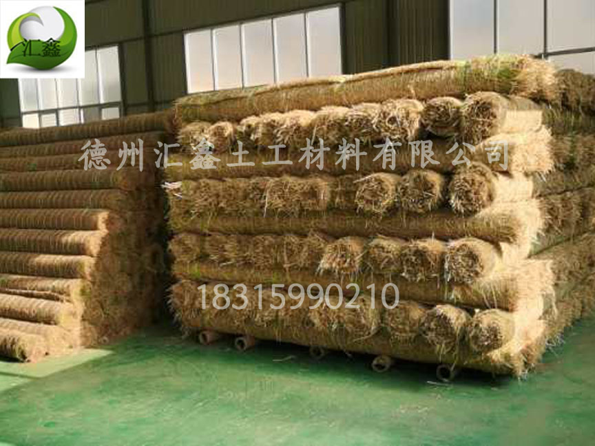 广东茂名张经理订购了8700平方米护坡植草毯准备(图1)